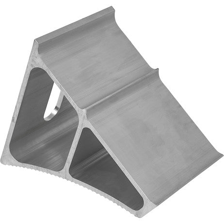 Load image into Gallery viewer, Large Extruded Aluminum Wheel Chock 7x10.75x7.8 Inch
