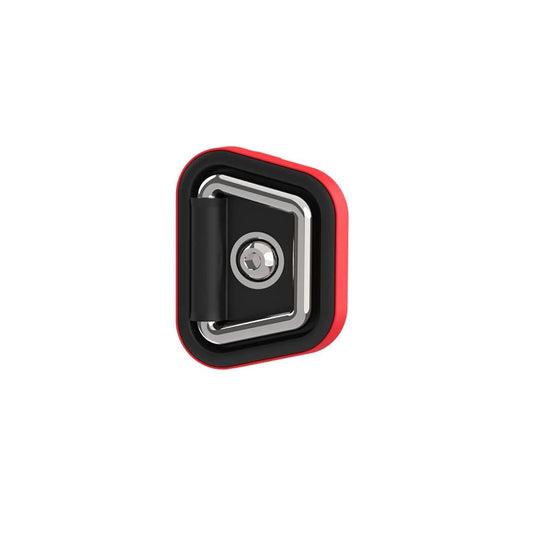Weather Guard Matte Black & Red Attachment Points (2)