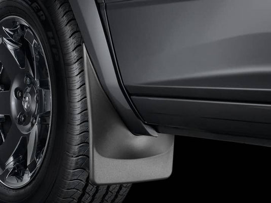 WeatherTech No-Drill MudFlaps, Front, Black, With Fender Flares - 2009-2024 Dodge/Ram 1500/2500/3500/1500 Classic