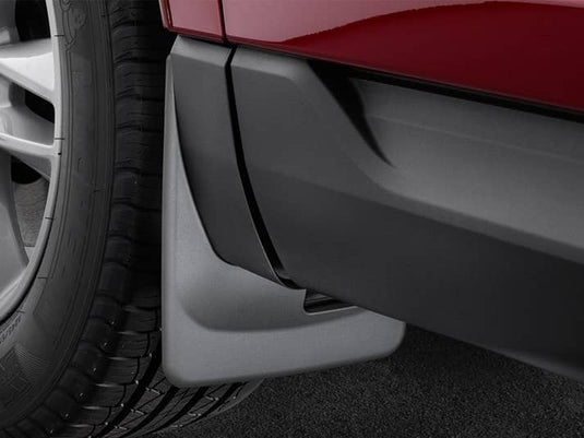 WeatherTech No-Drill MudFlaps, Front, Black - 2015-2024 Ford Edge