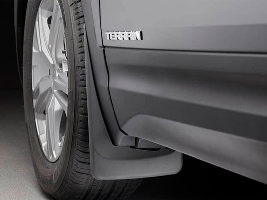WeatherTech No-Drill MudFlaps, Front, Black - 2018-2024 GMC Terrain