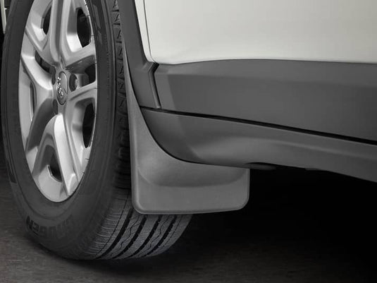 WeatherTech No-Drill MudFlaps, Front, Black - 2017-2026 Jeep Compass