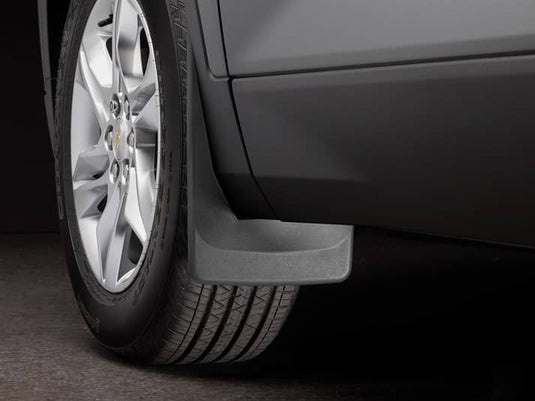 WeatherTech No-Drill MudFlaps, Front, Black - 2019-2025 Chevrolet Blazer