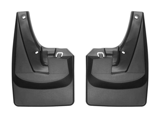 WeatherTech No-Drill MudFlaps, Front, Black, Without OE Flares - 2019-2026 Ram 2500/3500