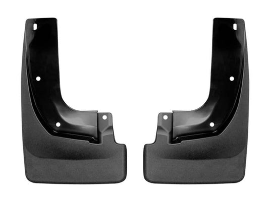 WeatherTech No-Drill MudFlaps, Front, Black - 2021-2026 Kia Sorento