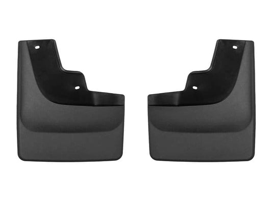 WeatherTech No-Drill MudFlaps, Front, Black, Raptor - 2021-2026 Ford F-150
