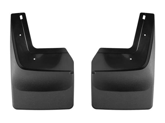 WeatherTech MudFlaps, Front, Black, ZR2 - 2022-2026 Chevrolet Silverado 1500