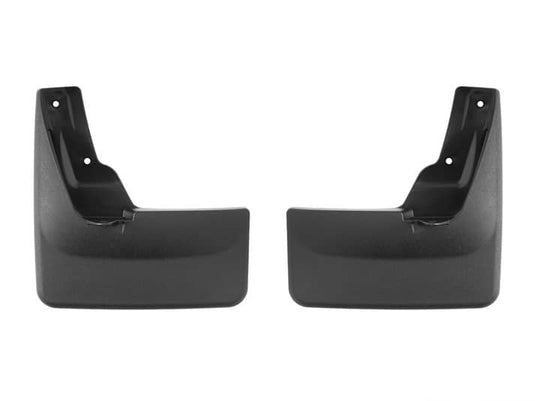 WeatherTech No-Drill MudFlaps, Front, Black - 2022-2026 Toyota Tundra