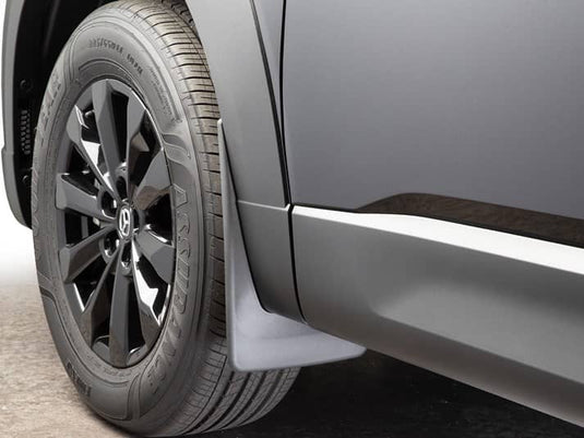 WeatherTech No-Drill MudFlaps, Front, Black - 2023-2026 Mazda CX-50