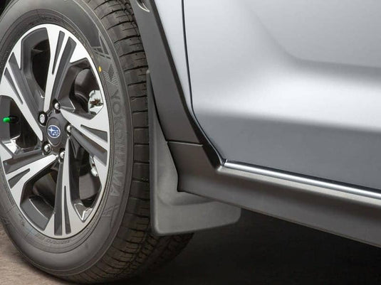 WeatherTech No-Drill MudFlaps, Front, Black - 2024-2026 Subaru Crosstrek