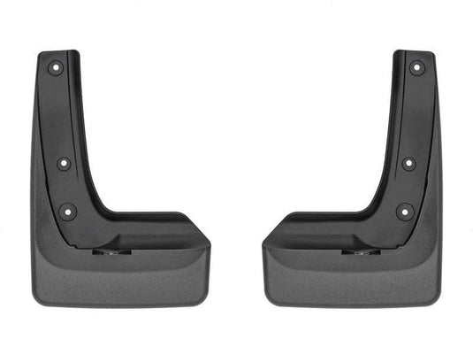WeatherTech No-Drill MudFlaps, Front, Black - 2023-2026 Toyota Highlander/Highlander Hybrid