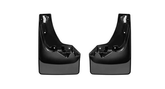 WeatherTech No-Drill MudFlaps, Front, Black - 2025-2026 Ford Expedition