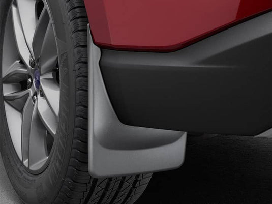WeatherTech No-Drill MudFlaps, Rear, Black, Excluding Sport - 2015-2018 Ford Edge