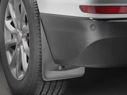 WeatherTech No-Drill MudFlaps, Rear, Black - 2018-2024 Chevrolet Equinox