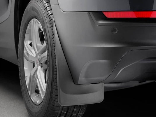 WeatherTech No-Drill MudFlaps, Rear, Black - 2018-2024 GMC Terrain