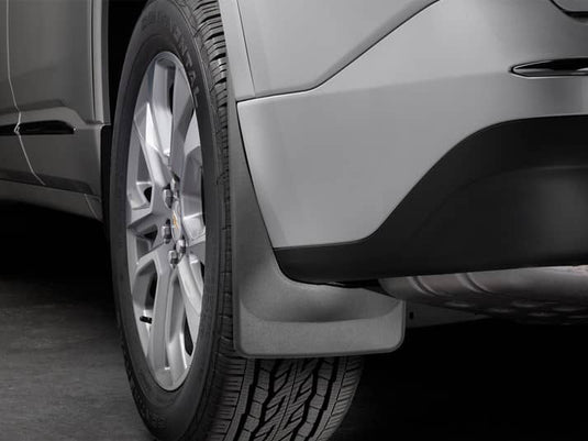 WeatherTech No-Drill MudFlaps, Rear, Black - 2018-2024 Chevrolet Traverse/Traverse Limited