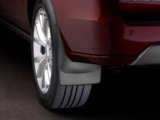 WeatherTech No-Drill MudFlaps, Rear, Black - 2018-2024 Ford Expedition