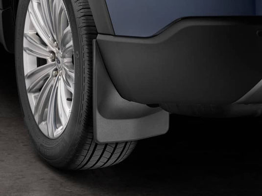 WeatherTech No-Drill MudFlaps, Rear, Black - 2020-2026 Ford Explorer