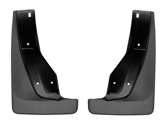 WeatherTech MudFlaps, Rear, Black, Excluding R/T & SRT - 2011-2026 Dodge Durango