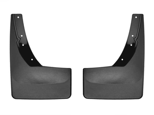 WeatherTech No-Drill MudFlaps, Rear, Black - 2022-2024 Ford Expedition