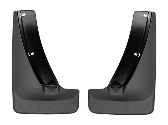 WeatherTech No-Drill MudFlaps, Rear, Black - 2021-2026 Chevrolet Trailblazer