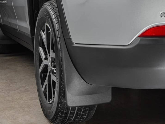 WeatherTech MudFlaps, Rear, Black - 2021-2026 Jeep Grand Cherokee L