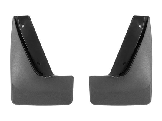 WeatherTech No-Drill MudFlaps, Rear, Black (