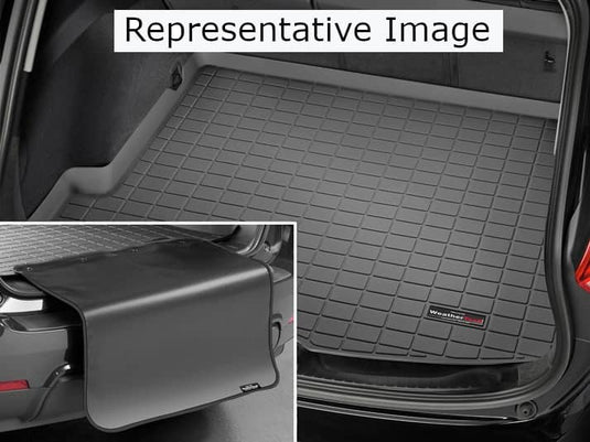 WeatherTech Cargo Liner with Bumper Protector, Black, Hatchback - 2018-2023 Kia Rio