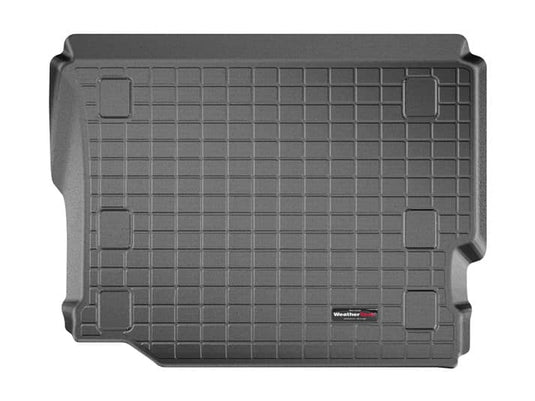 WeatherTech Cargo Liner, Black, 4-Door, With Flat Load Floor, Without JL Subwoofer - 2018-2026 Jeep Wrangler