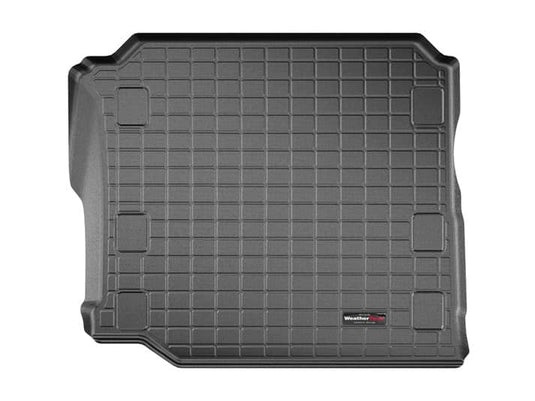 WeatherTech Cargo Liner, Black, 4-Door, Without Flat Load Floor, With Subwoofer - 2018-2026 Jeep Wrangler