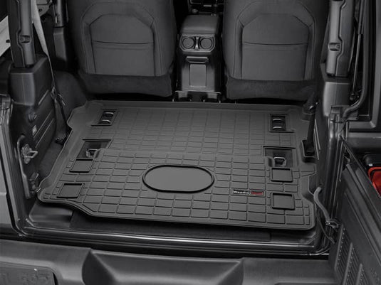 WeatherTech Cargo Liner, Black, Behind 1st Row, 2-Door - 2018-2026 Jeep Wrangler
