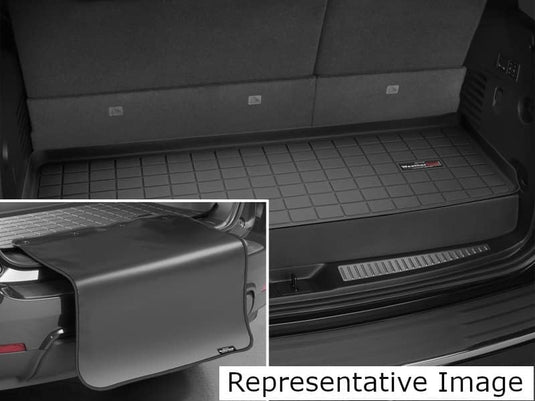 WeatherTech Cargo Liner with Bumper Protector, Black, Behind 3rd Row - 2021-2026 Cadillac Escalade/Escalade-V, Chevrolet Tahoe, GMC Yukon