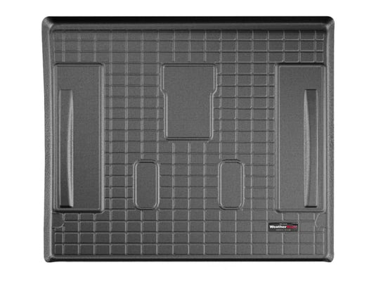 WeatherTech Cargo Liner, Black, Behind 2nd Row, With 3rd Row Seating - 2007-2014 Cadillac Escalade, Chevrolet Tahoe, GMC Yukon