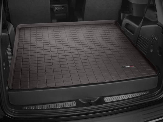 WeatherTech Cargo Liner, Cocoa, Behind 2nd Row - 2015-2020 Cadillac Escalade, Chevrolet Tahoe, GMC Yukon