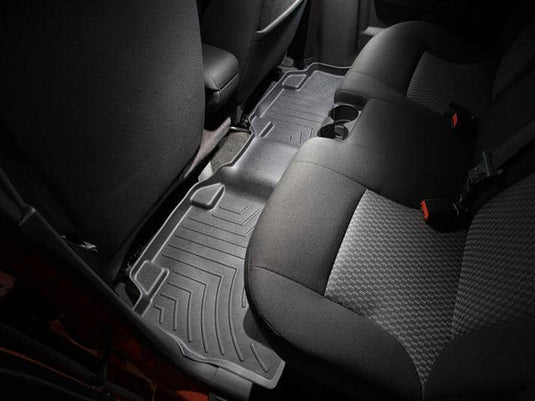 WeatherTech FloorLiner, Rear, Black, Crew Cab - 2004-2012 Chevrolet Colorado, GMC Canyon, Isuzu i-350/i-370
