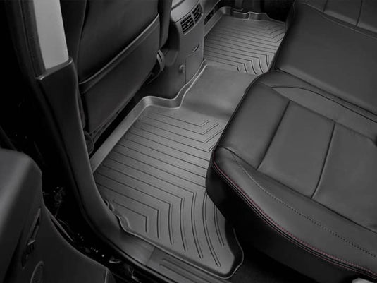WeatherTech FloorLiner, Rear, Black, Crew Cab - 2004-2015 Nissan Titan