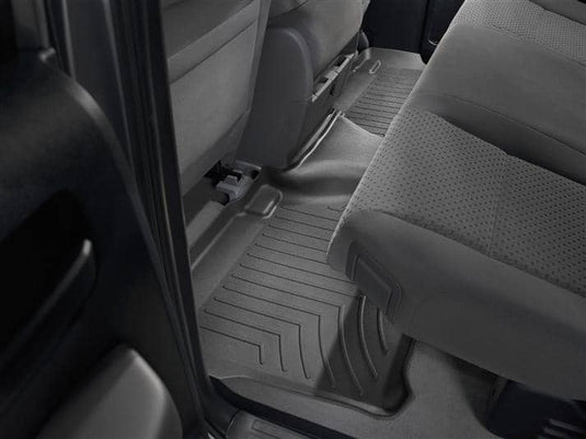 WeatherTech FloorLiner, Rear, Black, Double Cab - 2007-2013 Toyota Tundra