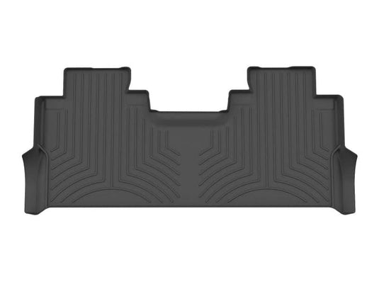 WeatherTech FloorLiner HP, Rear, Black, Crew Cab, With Front Bench and Fold Flat Storage - 2017-2026 Ford F-250 Super Duty/F-350 Super Duty & more