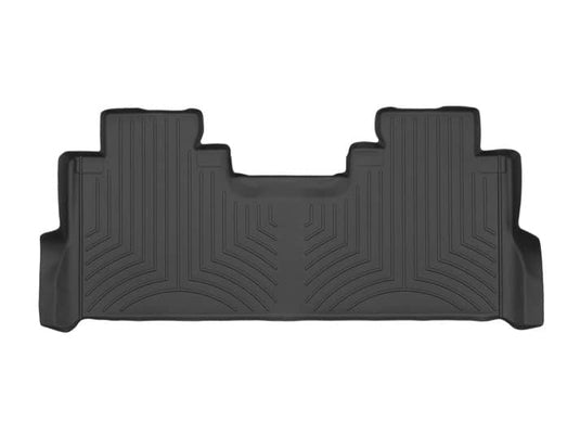 WeatherTech FloorLiner, Rear, Black, Crew Cab, With Front Bench and Fold Flat Storage - 2017-2026 Ford F-250 Super Duty/F-350 Super Duty