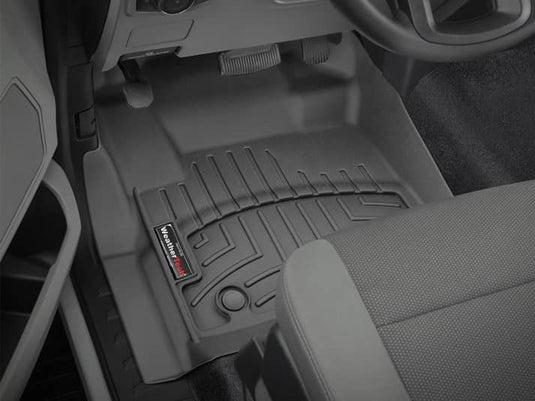 WeatherTech FloorLiner, Front, Black, Regular Cab - 2017-2025 Ford F-250 Super Duty/F-350 Super Duty