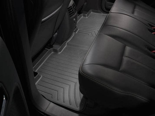 WeatherTech FloorLiner, Rear, Black, With Power Front Seats - 2007-2015 Ford Edge, Lincoln MKX