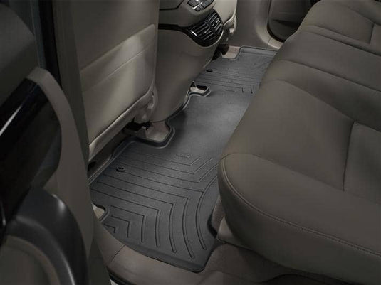 WeatherTech FloorLiner, Rear, Black - 2007-2013 Acura MDX