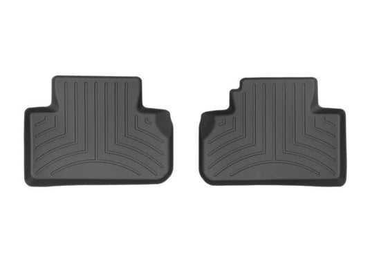 WeatherTech FloorLiner, Rear, Black, Without Second Row Retention - 2019-2025 Audi Q5/Q5 PHEV/Q5 Sportback/SQ5/SQ5 Sportback