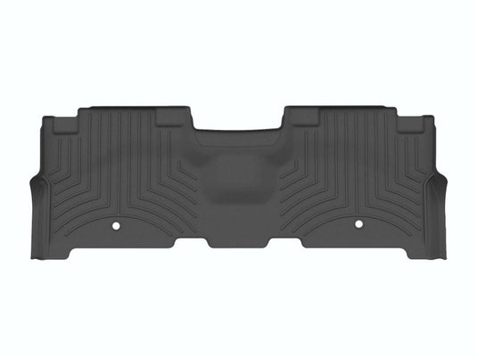 WeatherTech FloorLiner HP, Rear, Black, With Second Row Bench - 2018-2024 Ford Expedition/Expedition Max, Lincoln Navigator/Navigator L