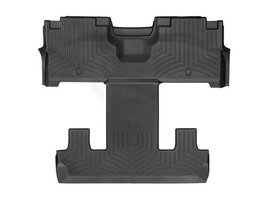 WeatherTech FloorLiner, 2nd & 3rd Row, Black, With Second Row Buckets, Without Center Console - 2018-2024 Ford Expedition, Lincoln Navigator