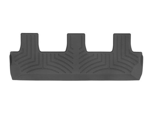 WeatherTech FloorLiner HP, 3rd Row, Black, 8 Passenger or With Second Row Bench - 2018-2024 Ford Expedition, Lincoln Navigator