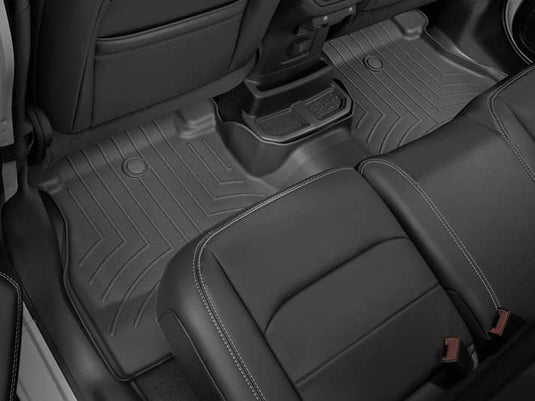 WeatherTech FloorLiner, Rear, Black, 4-Door - 2018-2026 Jeep Wrangler