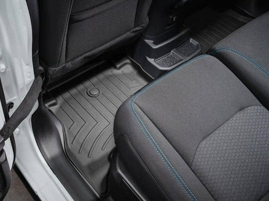 WeatherTech FloorLiner, Rear, Black - 2021-2025 Jeep Wrangler 4xe