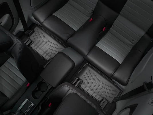WeatherTech FloorLiner, Rear, Black - 2005-2014 Ford Mustang