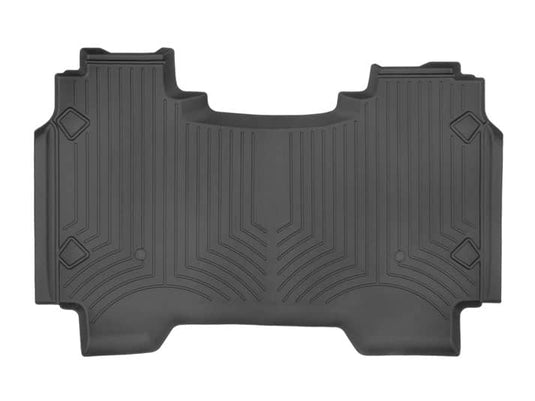 WeatherTech FloorLiner HP, Rear, Black, Crew Cab, Without Under Seat Storage - 2019-2026 Ram 1500